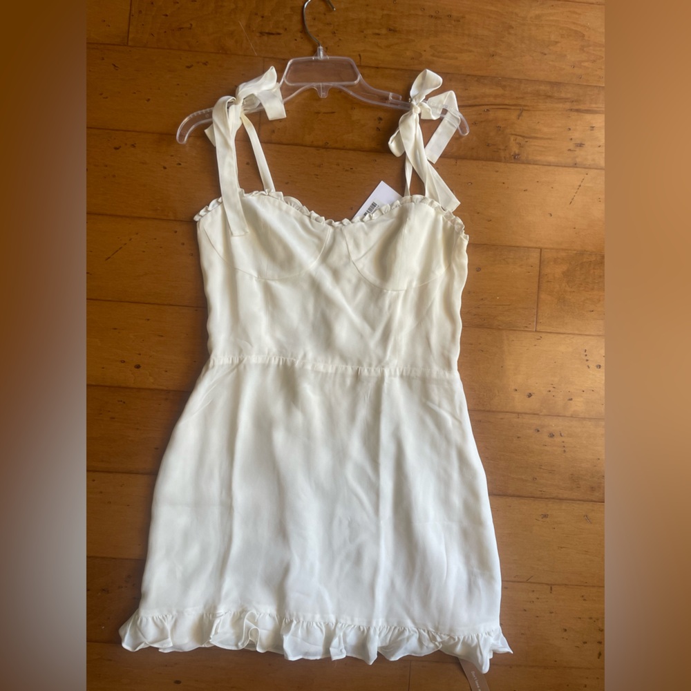 NWT Reformation Christine Ivory Dress